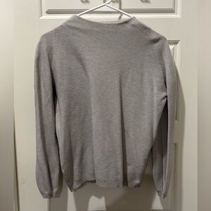 Classic Women's Gray Crewneck Sweater